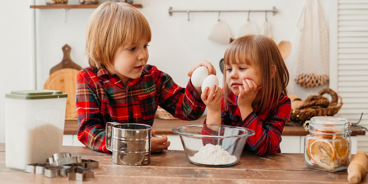 завтрак ребенка