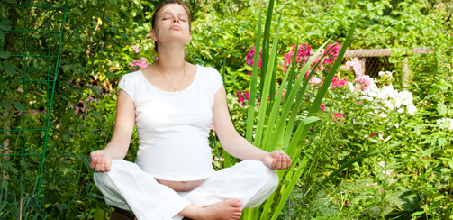 йога и беременность, релакс