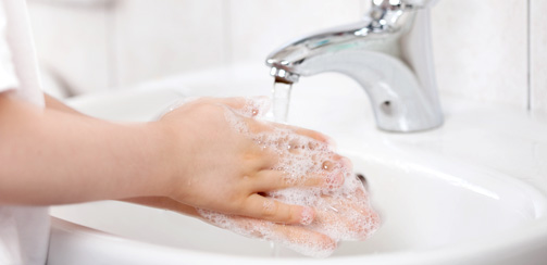 дизентерия у детей, мыть руки