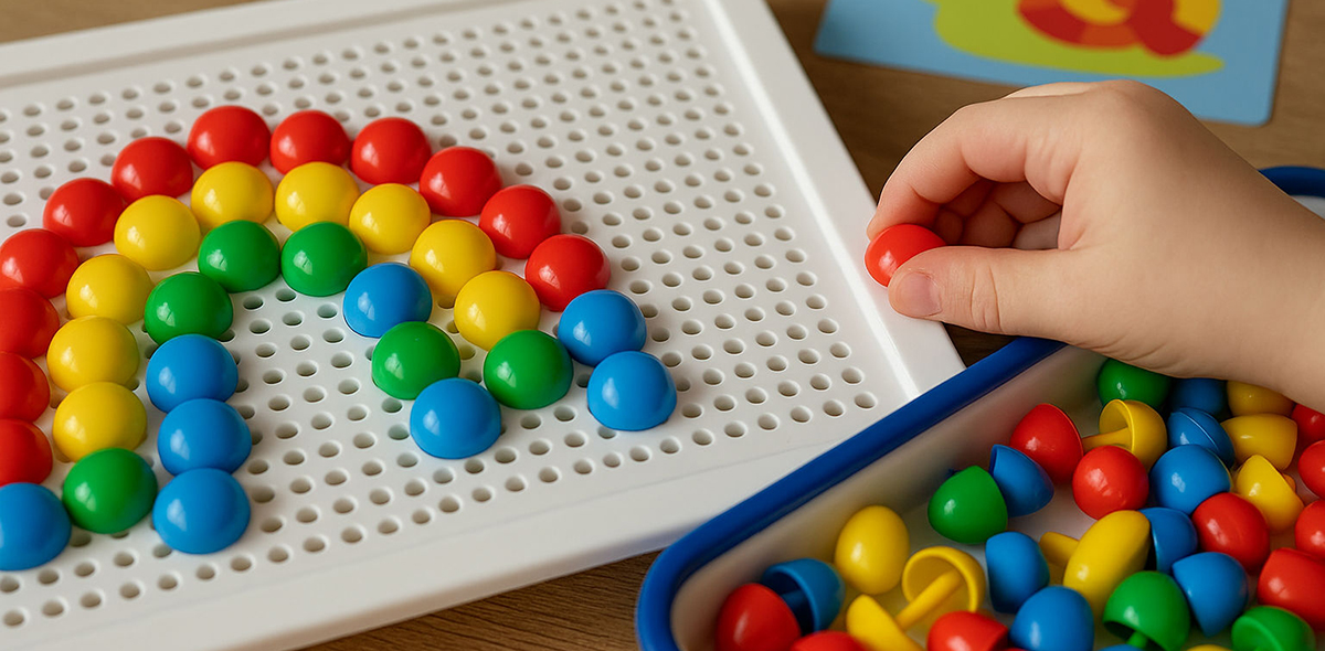 Конструктор детский, развитие