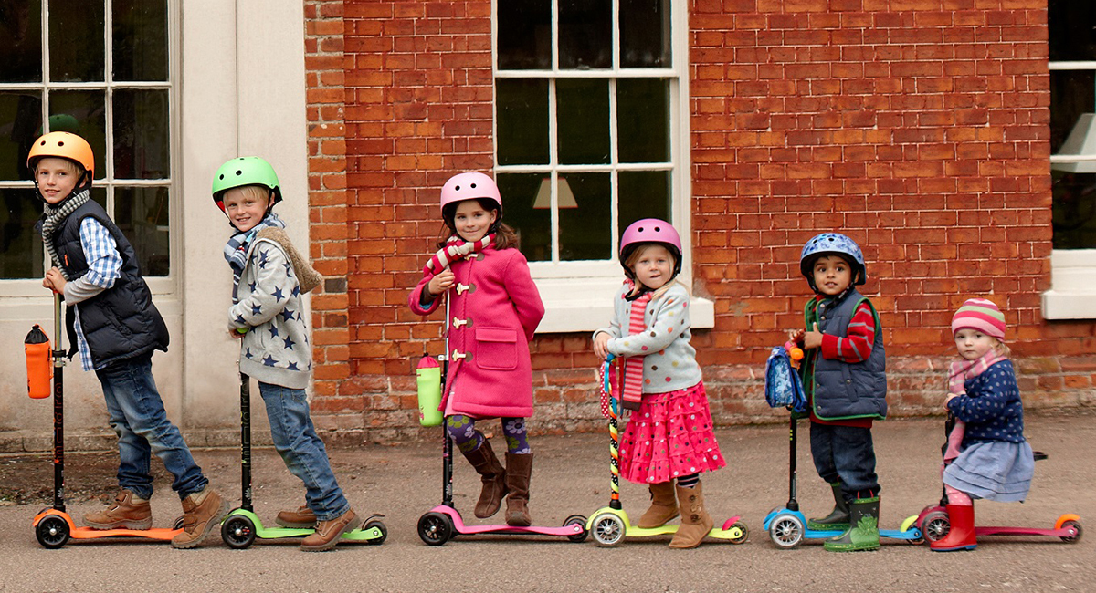 самокат ребенку