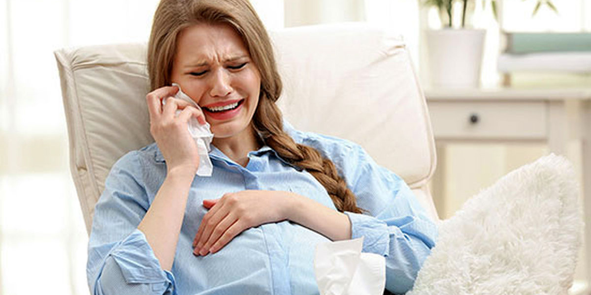 Беременность и стресс, женщина