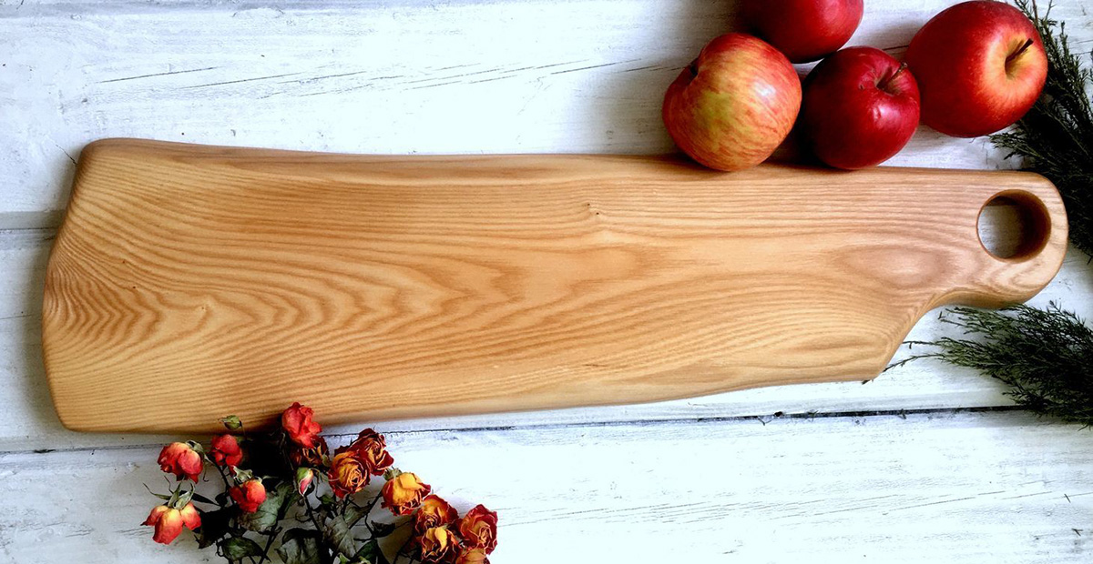 доска разделочная деревянная