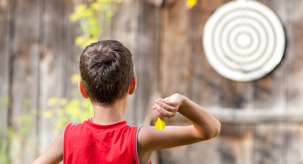 Соревнования по дартс для детей