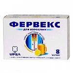Фервекс порошок с сахаром, 8 шт. Фервекс порошок с сахаром, 8 шт.