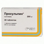 Просульпин таблетки 200 мг, 30 шт. Просульпин таблетки 200 мг, 30 шт.